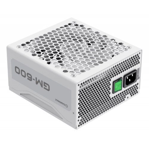 Купить Блок питания GAMEMAX GM-600 Modular 600W (GM-600 MODULAR WH) White с проверкой совместимости: обзор, характеристики, цена в Киеве, Днепре, Одессе, Харькове, Украине | интернет-магазин TELEMART.UA фото