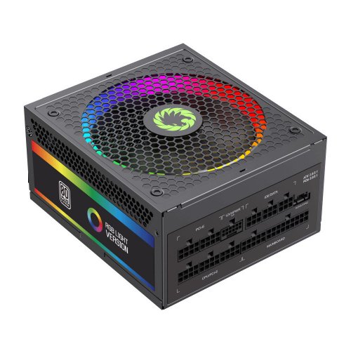 Купить Блок питания GAMEMAX RGB-1300 1300W PCIE5 (RGB-1300 WH) с проверкой совместимости: обзор, характеристики, цена в Киеве, Днепре, Одессе, Харькове, Украине | интернет-магазин TELEMART.UA фото