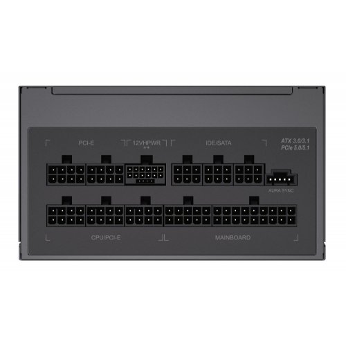 Купить Блок питания GAMEMAX RGB-1300 1300W PCIE5 (RGB-1300 WH) с проверкой совместимости: обзор, характеристики, цена в Киеве, Днепре, Одессе, Харькове, Украине | интернет-магазин TELEMART.UA фото