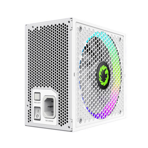 Фото Блок живлення GAMEMAX RGB-1300 1300W PCIE5 (RGB-1300 WH) White