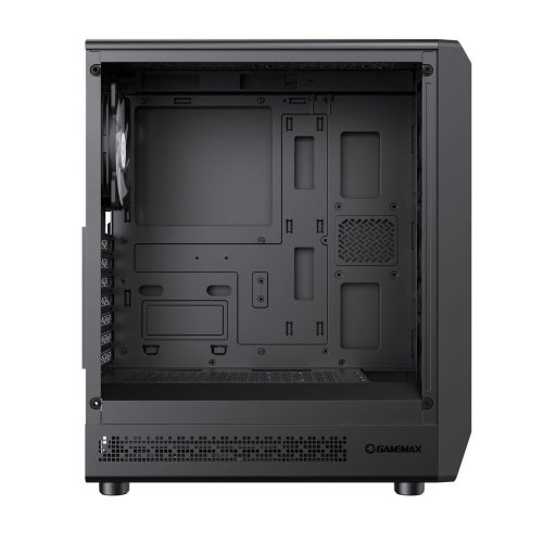 Корпус GAMEMAX Forge A Tempered Glass без БЖ Black купити з перевіркою сумісності: огляд, характеристики, ціна у Києві, Львові, Вінниці, Хмельницькому, Івано-Франківську, Україні | інтернет-магазин TELEMART.UA фото