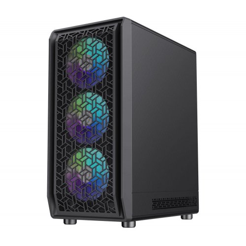 Photo GAMEMAX Forge M Tempered Glass without PSU Black