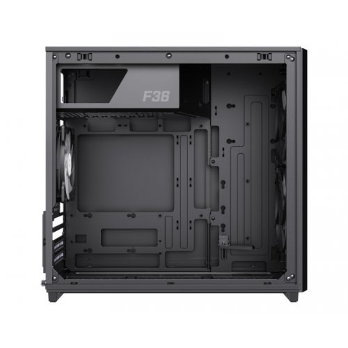 Корпус GAMEMAX F36 Tempered Glass без БЖ Black купити з перевіркою сумісності: огляд, характеристики, ціна у Києві, Львові, Вінниці, Хмельницькому, Івано-Франківську, Україні | інтернет-магазин TELEMART.UA фото