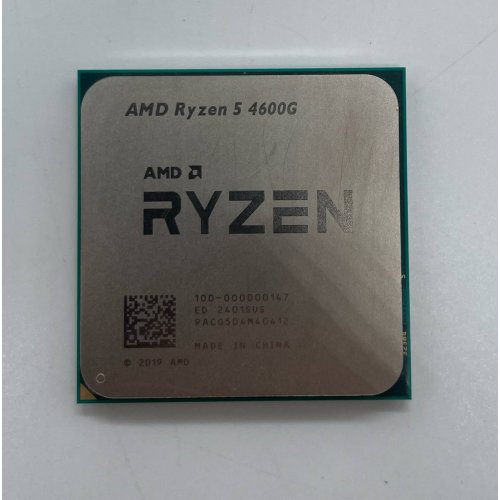 Купить Процессор AMD Ryzen 5 4600G 3.7(4.2)GHz 8MB sAM4 Tray (100-000000147) (Восстановлено продавцом, 670682) с проверкой совместимости: обзор, характеристики, цена в Киеве, Днепре, Одессе, Харькове, Украине | интернет-магазин TELEMART.UA фото