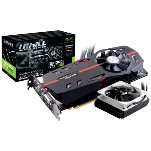 Відеокарта Inno3D GeForce GTX 1060 Black 6144MB (C106B-1SDN-N5GNX) (Відновлено продавцем, 670736) купити з перевіркою сумісності: огляд, характеристики, ціна у Києві, Львові, Вінниці, Хмельницькому, Івано-Франківську, Україні | інтернет-магазин TELEMART.UA фото