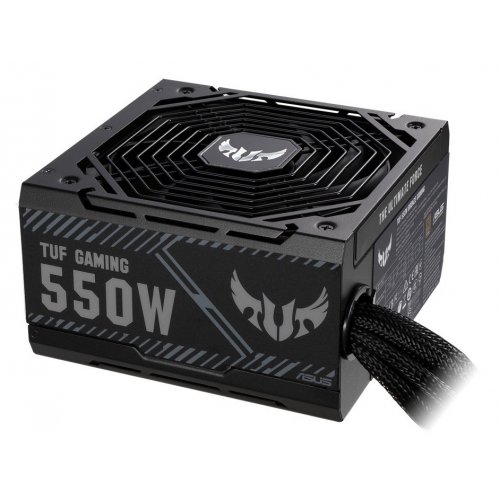 Блок живлення Asus TUF Gaming 550W (90YE00D2-B0NA00) купити з перевіркою сумісності: огляд, характеристики, ціна у Києві, Львові, Вінниці, Хмельницькому, Івано-Франківську, Україні | інтернет-магазин TELEMART.UA фото