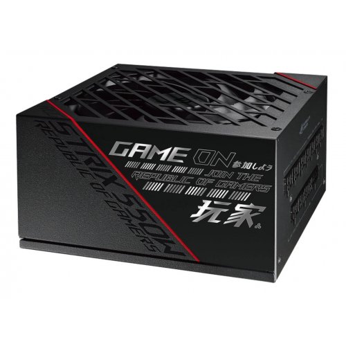 Купить Блок питания Asus ROG Strix 550W (90YE00A2-B0NA00) с проверкой совместимости: обзор, характеристики, цена в Киеве, Днепре, Одессе, Харькове, Украине | интернет-магазин TELEMART.UA фото