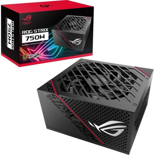 Купить Блок питания Asus ROG Strix 750W (90YE00A0-B0NA00) с проверкой совместимости: обзор, характеристики, цена в Киеве, Днепре, Одессе, Харькове, Украине | интернет-магазин TELEMART.UA фото