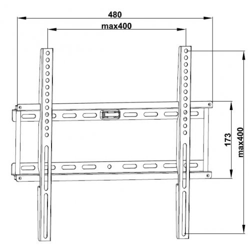 Купить Кронштейн Walfix S-123B - цена в Харькове, Киеве, Днепре, Одессе
в интернет-магазине Telemart фото