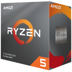 Процессор AMD Ryzen 5 3600 3.6(4.2)GHz 32MB sAM4 Box (100-100000031AWOF) (Восстановлено продавцом, 671548)