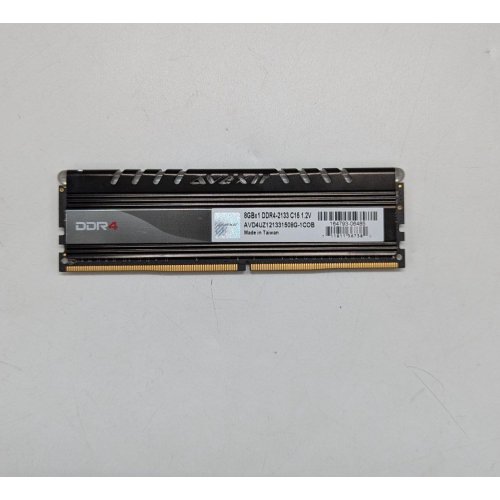 Озп Avexir DDR4 2133Mhz 8Gb (AVD4UZ121331508G-1COR) (Відновлено продавцем, 671630) купити з перевіркою сумісності: огляд, характеристики, ціна у Києві, Львові, Вінниці, Хмельницькому, Івано-Франківську, Україні | інтернет-магазин TELEMART.UA фото