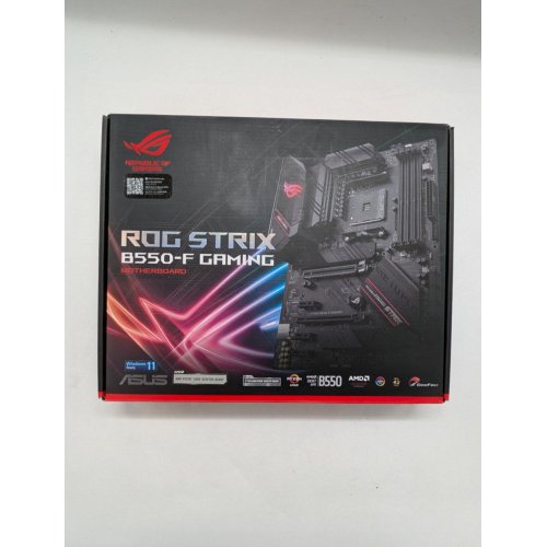 Материнська плата Asus ROG STRIX B550-F GAMING (sAM4, AMD B550) (Відновлено продавцем, 671681) купити з перевіркою сумісності: огляд, характеристики, ціна у Києві, Львові, Вінниці, Хмельницькому, Івано-Франківську, Україні | інтернет-магазин TELEMART.UA фото