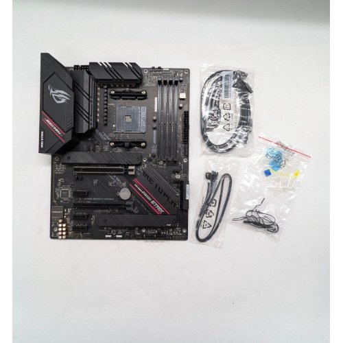 Материнська плата Asus ROG STRIX B550-F GAMING (sAM4, AMD B550) (Відновлено продавцем, 671681) купити з перевіркою сумісності: огляд, характеристики, ціна у Києві, Львові, Вінниці, Хмельницькому, Івано-Франківську, Україні | інтернет-магазин TELEMART.UA фото