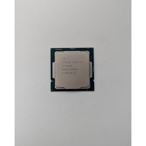 Процесор Intel Core i3-10100F 3.6(4.3)GHz 6MB s1200 Tray (CM8070104291318) (Відновлено продавцем, 671719) купити з перевіркою сумісності: огляд, характеристики, ціна у Києві, Львові, Вінниці, Хмельницькому, Івано-Франківську, Україні | інтернет-магазин TELEMART.UA фото