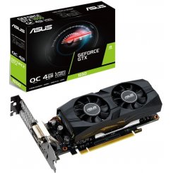 Видеокарта Asus GeForce GTX 1650 Low Profile OC 4096MB (GTX1650-O4G-LP-BRK) (Восстановлено продавцом, 671772)