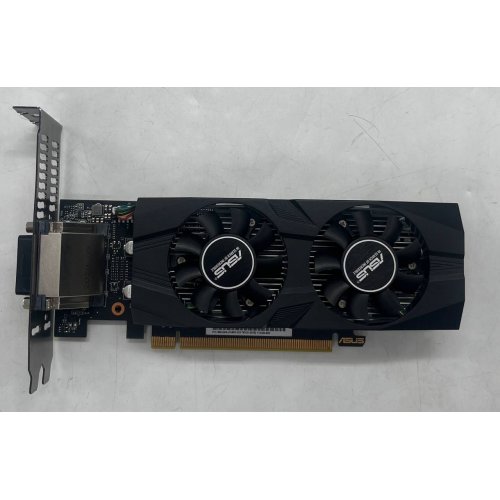 Відеокарта Asus GeForce GTX 1650 Low Profile OC 4096MB (GTX1650-O4G-LP-BRK) (Відновлено продавцем, 671772) купити з перевіркою сумісності: огляд, характеристики, ціна у Києві, Львові, Вінниці, Хмельницькому, Івано-Франківську, Україні | інтернет-магазин TELEMART.UA фото