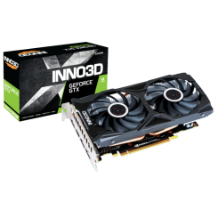 Видеокарта Inno3D GeForce GTX 1660 SUPER Twin X2 6144MB (M166SK-06D6) (Восстановлено продавцом, 671996)