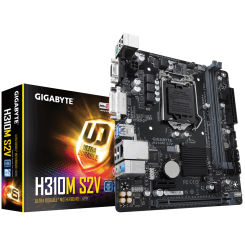 Материнская плата Gigabyte H310M S2V (s1151-V2, Intel H310) (Восстановлено продавцом, 672014)