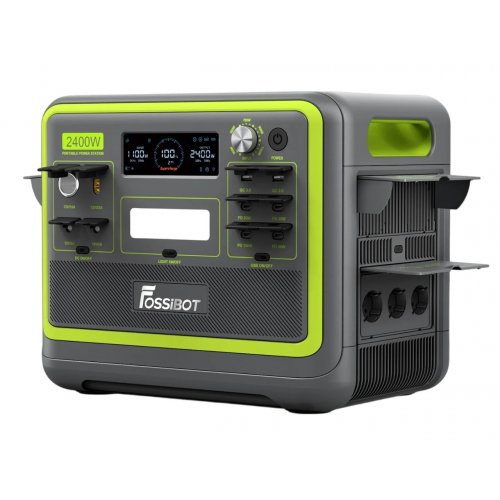 Купить Зарядная станция Fossibot F2400 2400W 2048Wh Black/Green - цена в Харькове, Киеве, Днепре, Одессе
в интернет-магазине Telemart фото