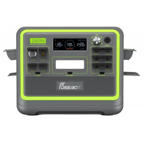 Купить Зарядная станция Fossibot F2400 2400W 2048Wh Black/Green - цена в Харькове, Киеве, Днепре, Одессе
в интернет-магазине Telemart фото