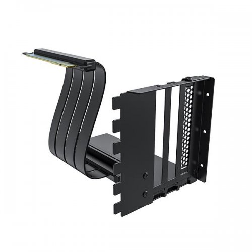 Купити Монтажний комплект до відеокарти Montech Vertical GPU Mount Kit Black - ціна в Києві, Львові, Вінниці, Хмельницькому, Франківську, Україні | інтернет-магазин TELEMART.UA фото