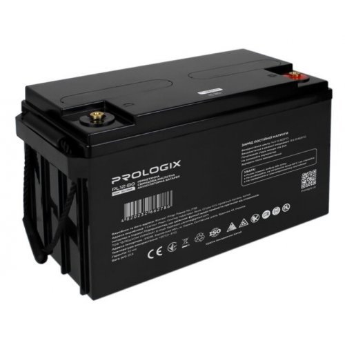 Купити Акумуляторна батарея Prologix 12V 80Ah AGM (PL12-80) - ціна в Києві, Львові, Вінниці, Хмельницькому, Франківську, Україні | інтернет-магазин TELEMART.UA фото