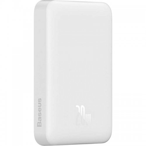 Купить Powerbank Baseus Magnetic Mini PPCXM10 10000mAh 20W (PPCX030002) White - цена в Харькове, Киеве, Днепре, Одессе
в интернет-магазине Telemart фото