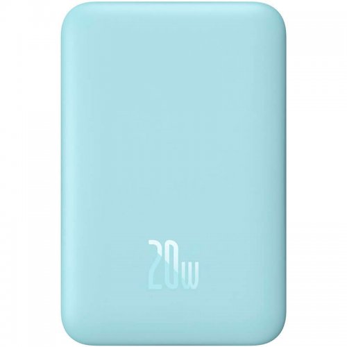 Купить Powerbank Baseus Magnetic Mini PPCXM10 10000mAh 20W (PPCX030003) Blue - цена в Харькове, Киеве, Днепре, Одессе
в интернет-магазине Telemart фото