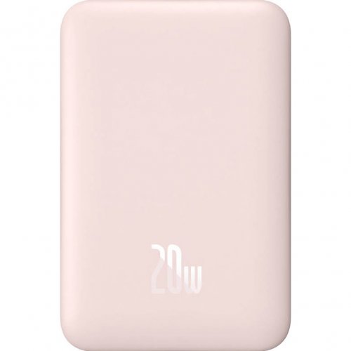 Купити Powerbank Baseus Magnetic Mini PPCXM10 10000mAh 20W (PPCX030004) Pink - ціна в Києві, Львові, Вінниці, Хмельницькому, Франківську, Україні | інтернет-магазин TELEMART.UA фото