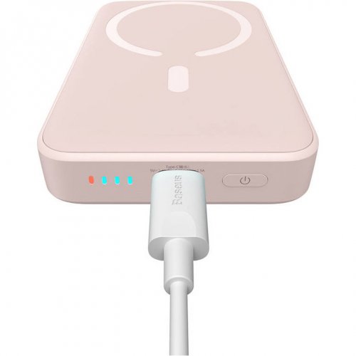 Купить Powerbank Baseus Magnetic Mini PPCXM10 10000mAh 20W (PPCX030004) Pink - цена в Харькове, Киеве, Днепре, Одессе
в интернет-магазине Telemart фото