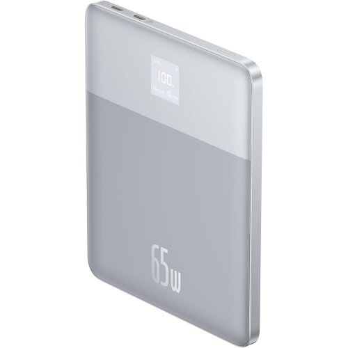 Купити Powerbank Baseus Blade 2 Ultra Slim 12000mAh 65W (P10063800S12-00) Galaxy Silver - ціна в Києві, Львові, Вінниці, Хмельницькому, Франківську, Україні | інтернет-магазин TELEMART.UA фото