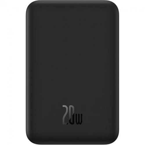 Купить Powerbank Baseus Magnetic Mini 20000mAh 20W (P10022102112-01) Black - цена в Харькове, Киеве, Днепре, Одессе
в интернет-магазине Telemart фото