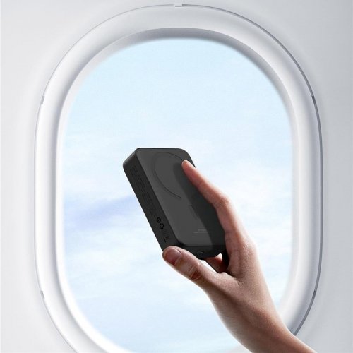 Купити Powerbank Baseus Magnetic Mini 20000mAh 20W (P10022102112-01) Black - ціна в Києві, Львові, Вінниці, Хмельницькому, Франківську, Україні | інтернет-магазин TELEMART.UA фото