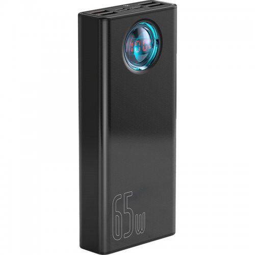 Купити Powerbank Baseus Amblight Digital Display Quick Charge 30000mAh 65W (P10022400112-01) Black - ціна в Києві, Львові, Вінниці, Хмельницькому, Франківську, Україні | інтернет-магазин TELEMART.UA фото