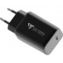 Мережевий зарядний пристрій Voltero C65 GaN USB Type-C 65W (8720828063132) Black