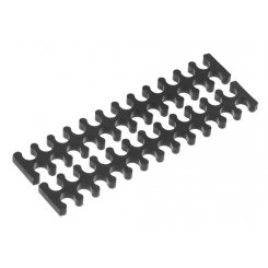 Кабельный органайзер Alphacool Ice Comb X24 - 3mm black - 2 pieces (24757)