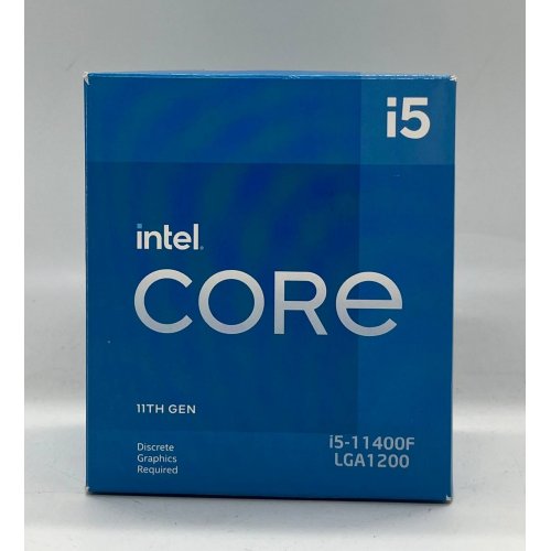 Купить Процессор Intel Core i5-11400F 2.6(4.4)Hz 12MB s1200 Box (BX8070811400F) (Восстановлено продавцом, 672190) с проверкой совместимости: обзор, характеристики, цена в Киеве, Днепре, Одессе, Харькове, Украине | интернет-магазин TELEMART.UA фото