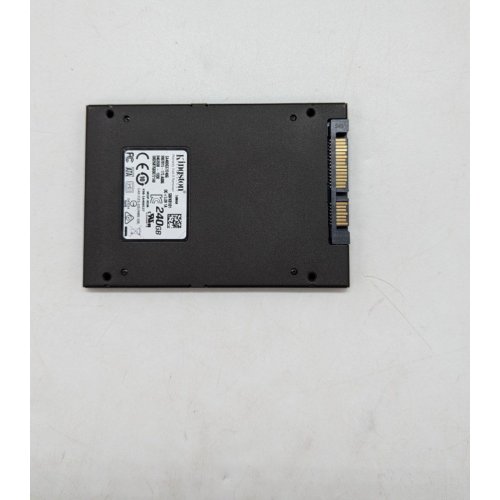 Ssd-диск Kingston SSDNow A400 TLC 240GB 2.5'' (SA400S37/240G) (Відновлено продавцем, 672212) купити з перевіркою сумісності: огляд, характеристики, ціна у Києві, Львові, Вінниці, Хмельницькому, Івано-Франківську, Україні | інтернет-магазин TELEMART.UA фото