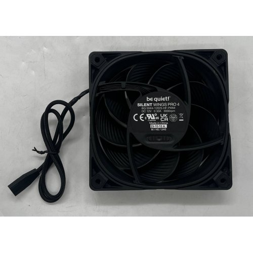 Купить Кулер для корпуса Be Quiet! Silent Wings PRO 4 120 PWM (BL098) (Восстановлено продавцом, 672222) с проверкой совместимости: обзор, характеристики, цена в Киеве, Днепре, Одессе, Харькове, Украине | интернет-магазин TELEMART.UA фото