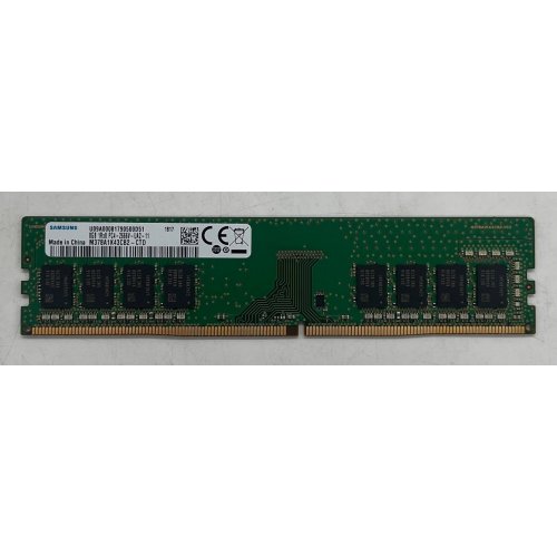 Озп Samsung DDR4 8GB 2666Mhz (M378A1K43CB2-CTD) (Відновлено продавцем, 672418) купити з перевіркою сумісності: огляд, характеристики, ціна у Києві, Львові, Вінниці, Хмельницькому, Івано-Франківську, Україні | інтернет-магазин TELEMART.UA фото