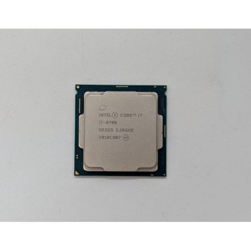 Купить Процессор Intel Core i7-8700 3.2GHz 12MB s1151 Tray (CM8068403358316) (Восстановлено продавцом, 672423) с проверкой совместимости: обзор, характеристики, цена в Киеве, Днепре, Одессе, Харькове, Украине | интернет-магазин TELEMART.UA фото