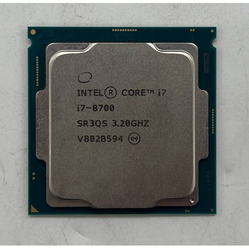 Купить Процессор Intel Core i7-8700 3.2GHz 12MB s1151 Tray (CM8068403358316) (Восстановлено продавцом, 672445) с проверкой совместимости: обзор, характеристики, цена в Киеве, Днепре, Одессе, Харькове, Украине | интернет-магазин TELEMART.UA фото