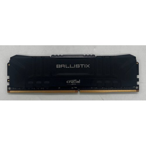 Озп Crucial DDR4 8GB 3000Mhz Ballistix Black (BL8G30C15U4B) (Відновлено продавцем, 672471) купити з перевіркою сумісності: огляд, характеристики, ціна у Києві, Львові, Вінниці, Хмельницькому, Івано-Франківську, Україні | інтернет-магазин TELEMART.UA фото