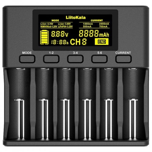 Зарядное устройство LiitoKala Lii-S6 купить в Украине | Telemart фото