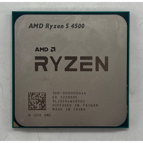 Процесор AMD Ryzen 5 4500 3.6(4.1)GHz 8MB sAM4 Box (100-100000644BOX) (Відновлено продавцем, 672497) купити з перевіркою сумісності: огляд, характеристики, ціна у Києві, Львові, Вінниці, Хмельницькому, Івано-Франківську, Україні | інтернет-магазин TELEMART.UA фото