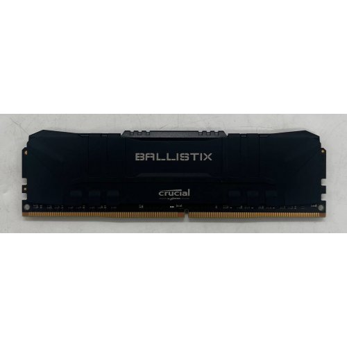 Купить Озу Crucial DDR4 8GB 3200Mhz Ballistix Black (BL8G32C16U4B) (Восстановлено продавцом, 672502) с проверкой совместимости: обзор, характеристики, цена в Киеве, Днепре, Одессе, Харькове, Украине | интернет-магазин TELEMART.UA фото