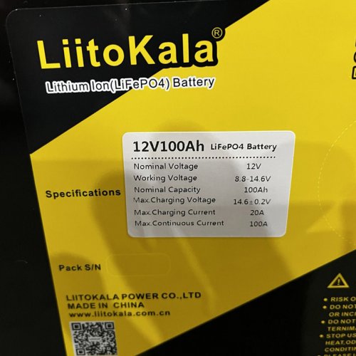 Купить Аккумуляторная батарея LiitoKala 12V 100Ah LiFePO4 LCD (12V100Ah LiFePO4 LCD) - цена в Харькове, Киеве, Днепре, Одессе
в интернет-магазине Telemart фото