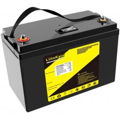 Акумуляторна батарея LiitoKala 12V 100Ah LiFePO4 LCD (4S2P) (12V100Ah(4S2P) LiFePO4 LCD)