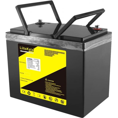 Купить Аккумуляторная батарея LiitoKala 12V 90Ah LiFePO4 (12V90Ah LiFePO4) - цена в Харькове, Киеве, Днепре, Одессе
в интернет-магазине Telemart фото