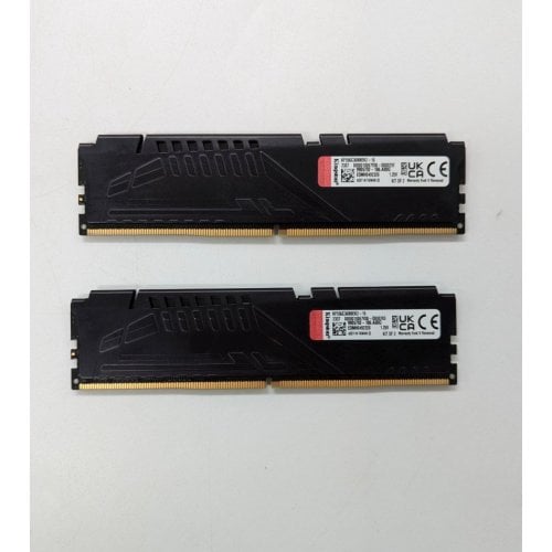 Купить Озу Kingston DDR5 16GB (2x8GB) 5600MHz FURY Beast Black (KF556C40BBK2-16) (Восстановлено продавцом, 672548) с проверкой совместимости: обзор, характеристики, цена в Киеве, Днепре, Одессе, Харькове, Украине | интернет-магазин TELEMART.UA фото